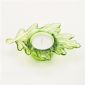 Leaf Shape Glass Candle Holder small picture