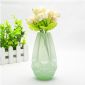 Mouth blown geometric glass terrarium vase small picture