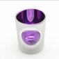 Coupe de bougie de verre violet small picture