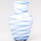 swirl glass vase 25cm tall small picture