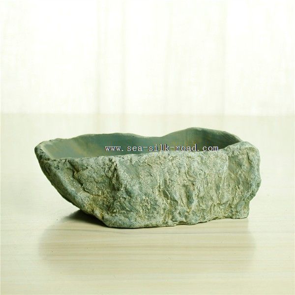 vaso de flor de talbe pedra de cimento