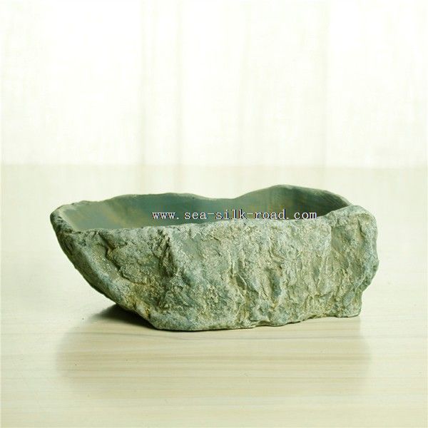 cement stone talbe flower vase