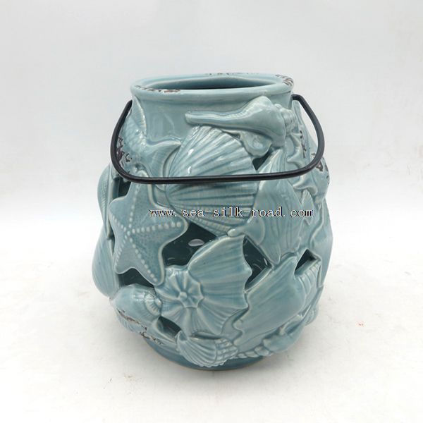 fancy ceramic cheap mini lantern