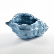 niebieski sztuki rzemiosła domu porcelany sea shell ozdoba images