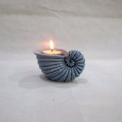 Sea shell porcelæn håndværk lysestager images