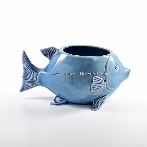 conteneur de coquille de conque en porcelaine