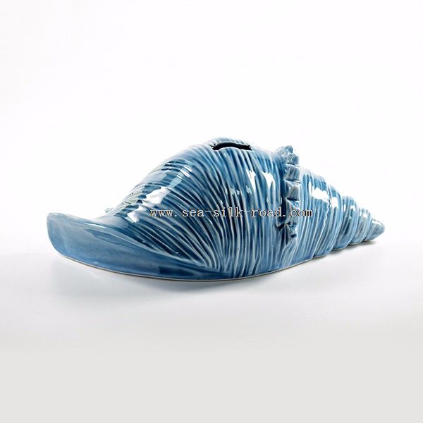 Porcellana conch shell soldi scatola salvadanaio