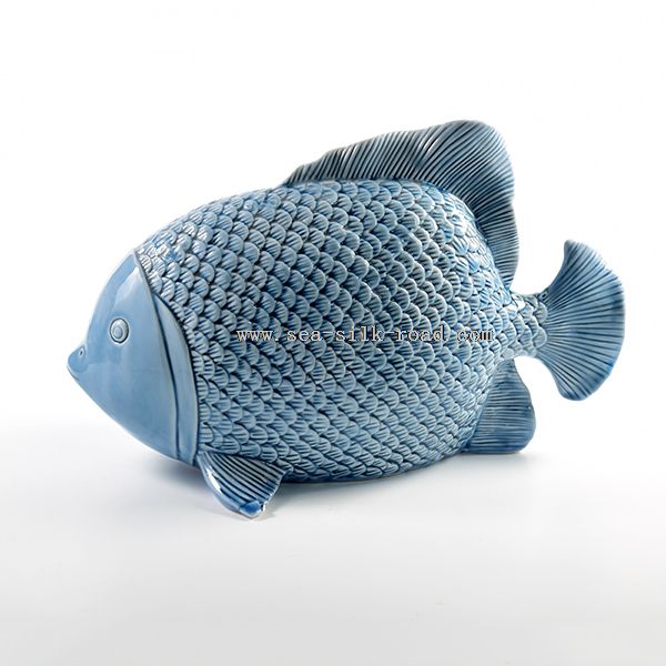 porcelain fish home decoration