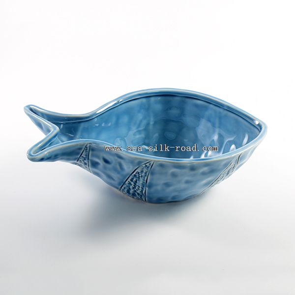 porcelain fish soup bowl