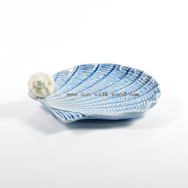 porcelaine coquille plaques nourriture petit compotier