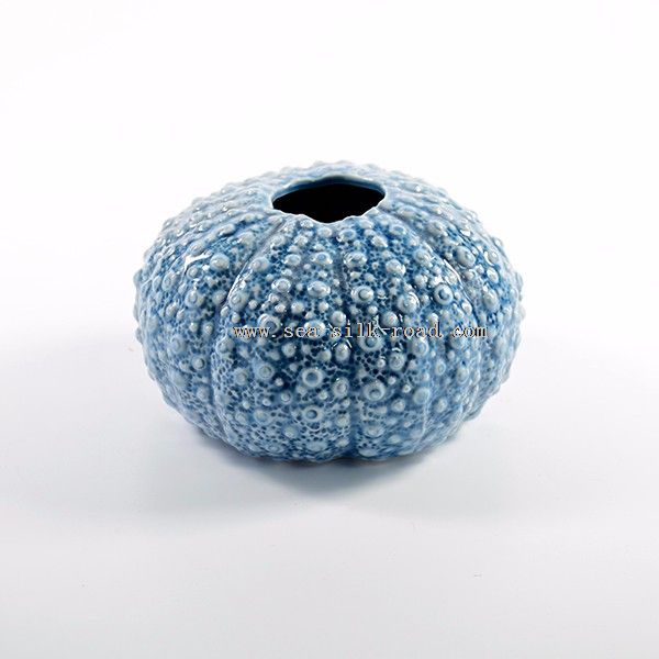 porcelain urchin vases
