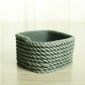 novelty table decoration cement rope fancy flower pots small picture