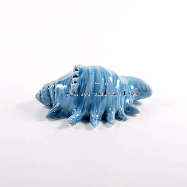 Benzersiz porselen kabuklu deniz hayvanı kabuğu şekil craft dekorasyon