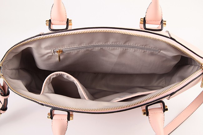 PU Material Solid Color Handbag