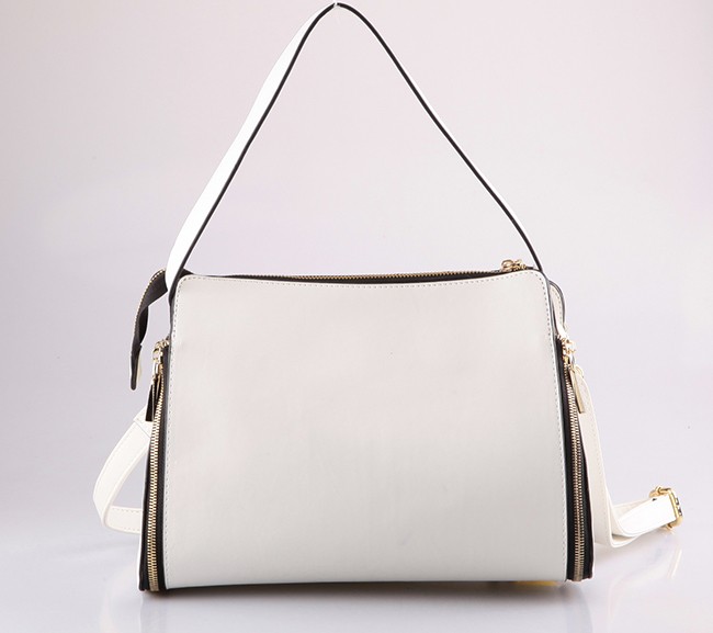 white shoulder bag