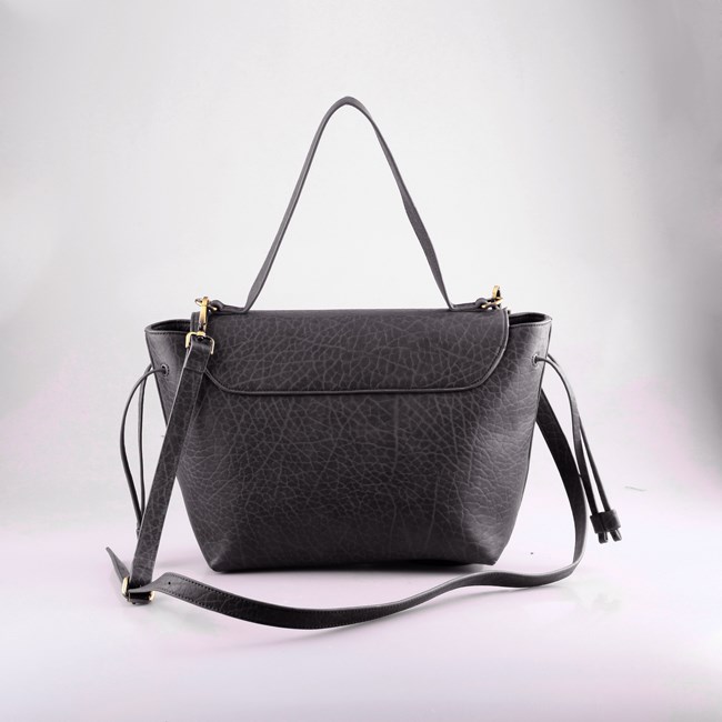 leather tote torby z klapą