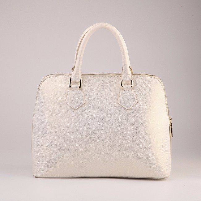 tote handbag in creamy white