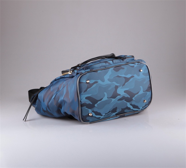 blau Camouflage Nylon rucksack