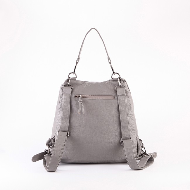 Gewaschen PU Rucksack