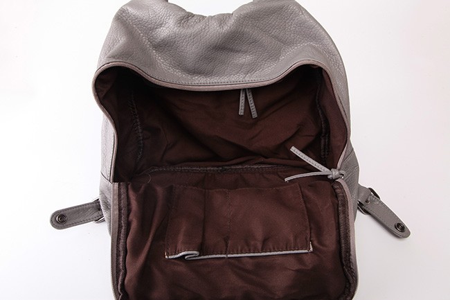 Washed PU Backpack