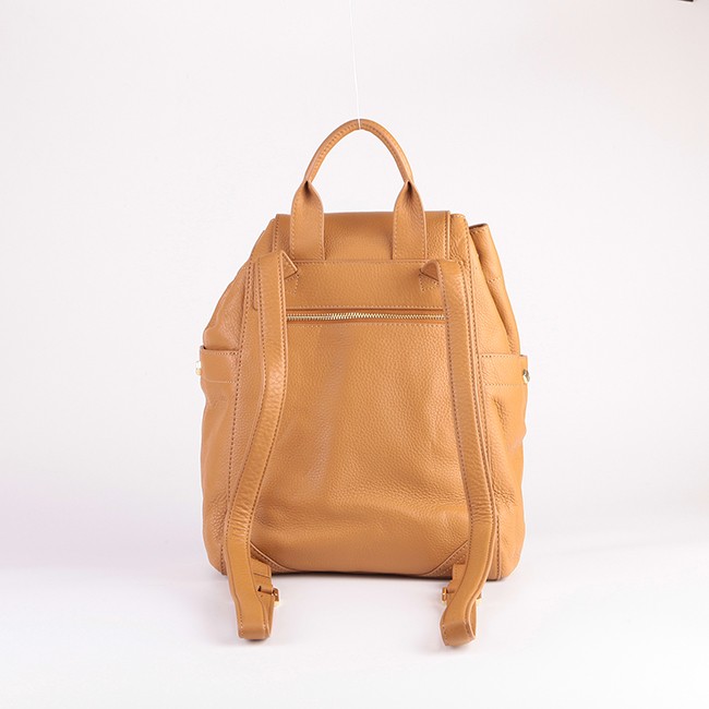 drawstring leather pu backpack