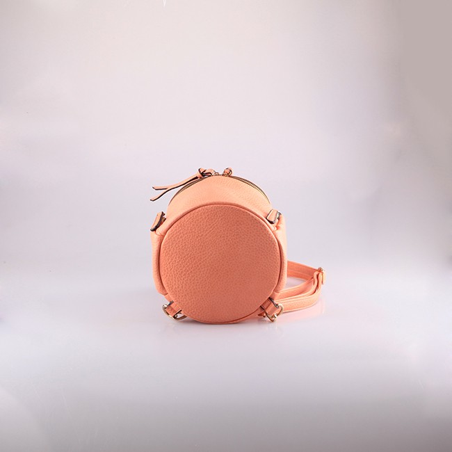 round shaped pu leather Bags