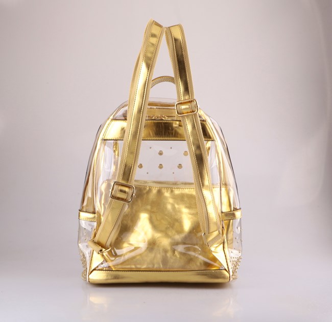 Vintage transparente PU rucksack