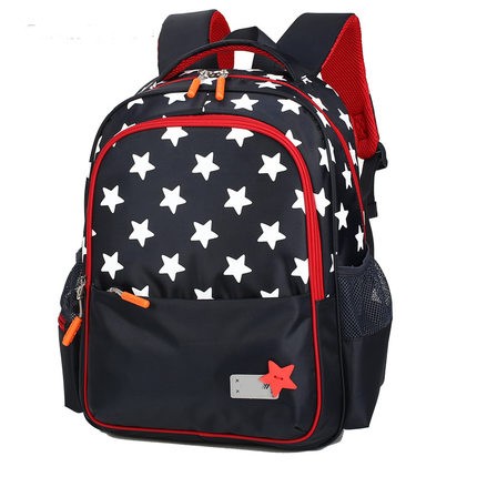 100% nylon waterproof kids school bag print backpack