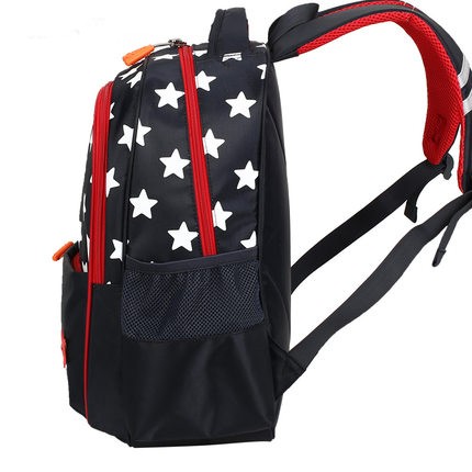 100% nylon waterproof kids school bag print backpack