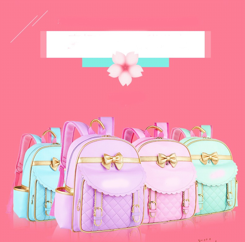  bahan PU anak tas sekolah 