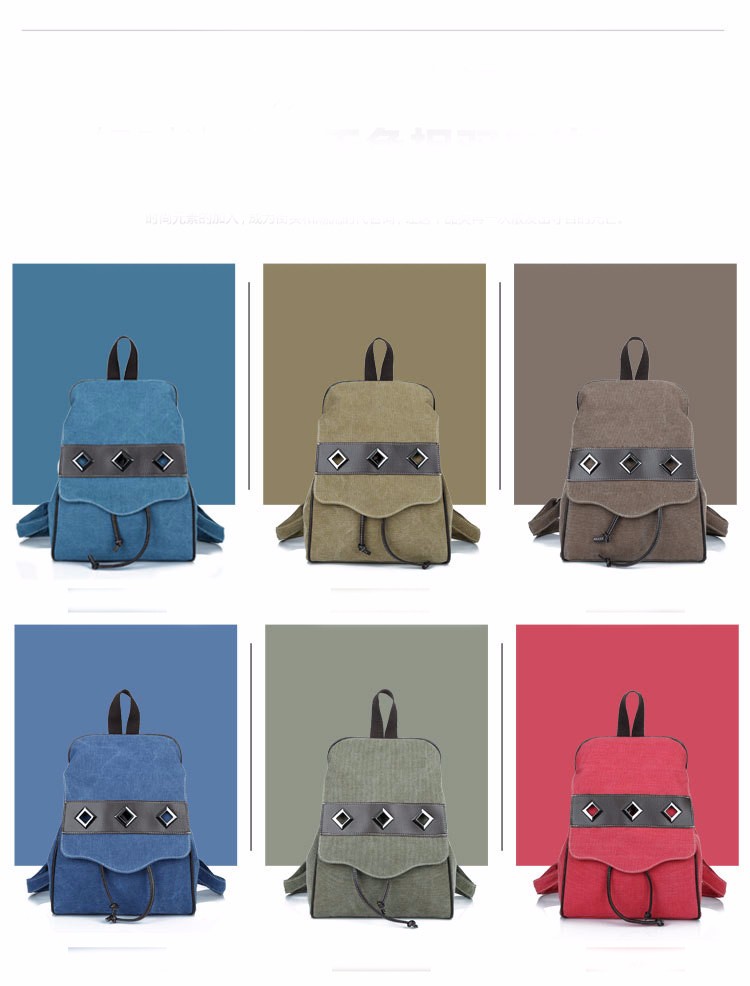 canvas backpack for students
