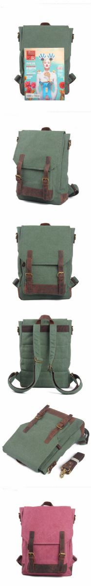 canvas rucksack schultasche Student