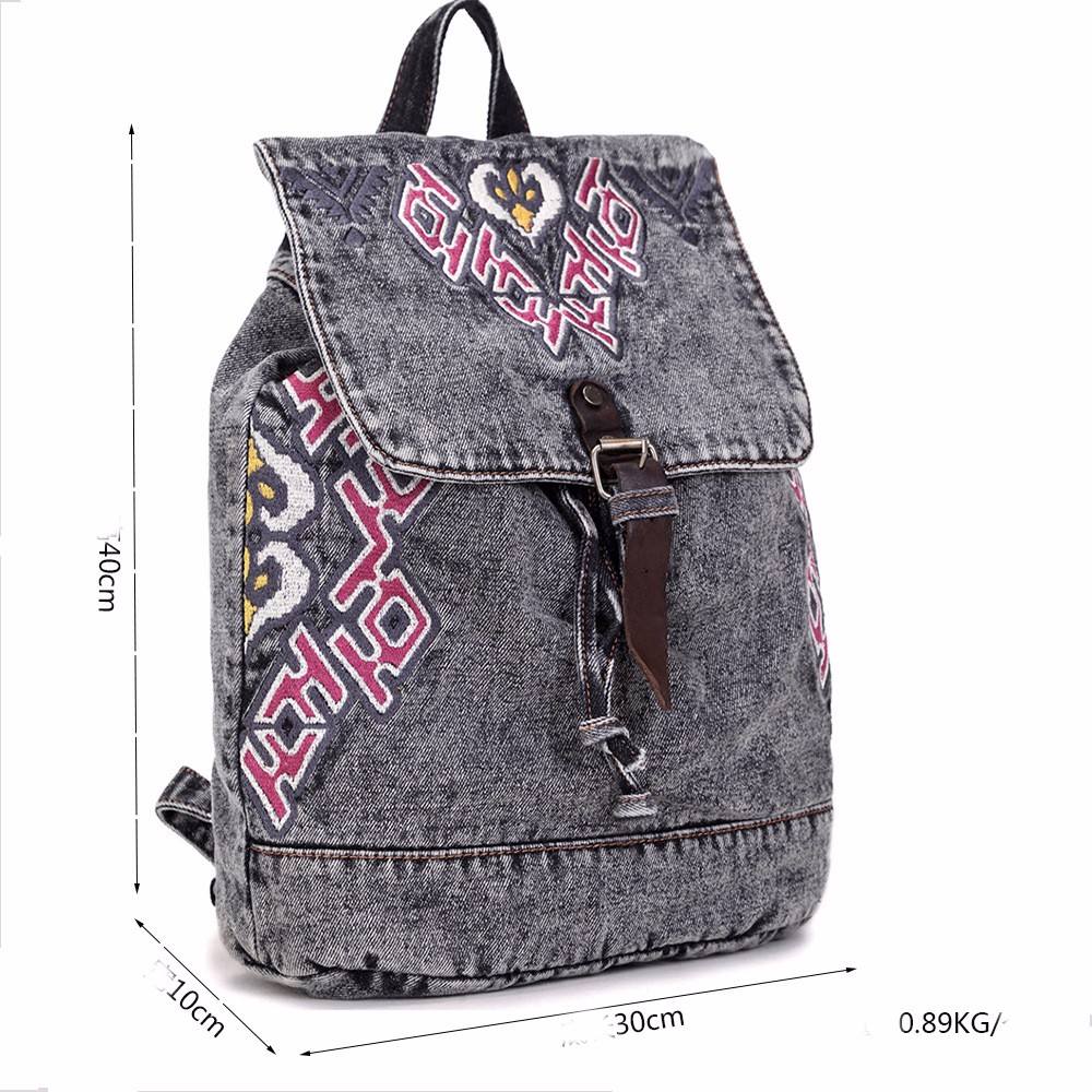  tas ransel canvas jean