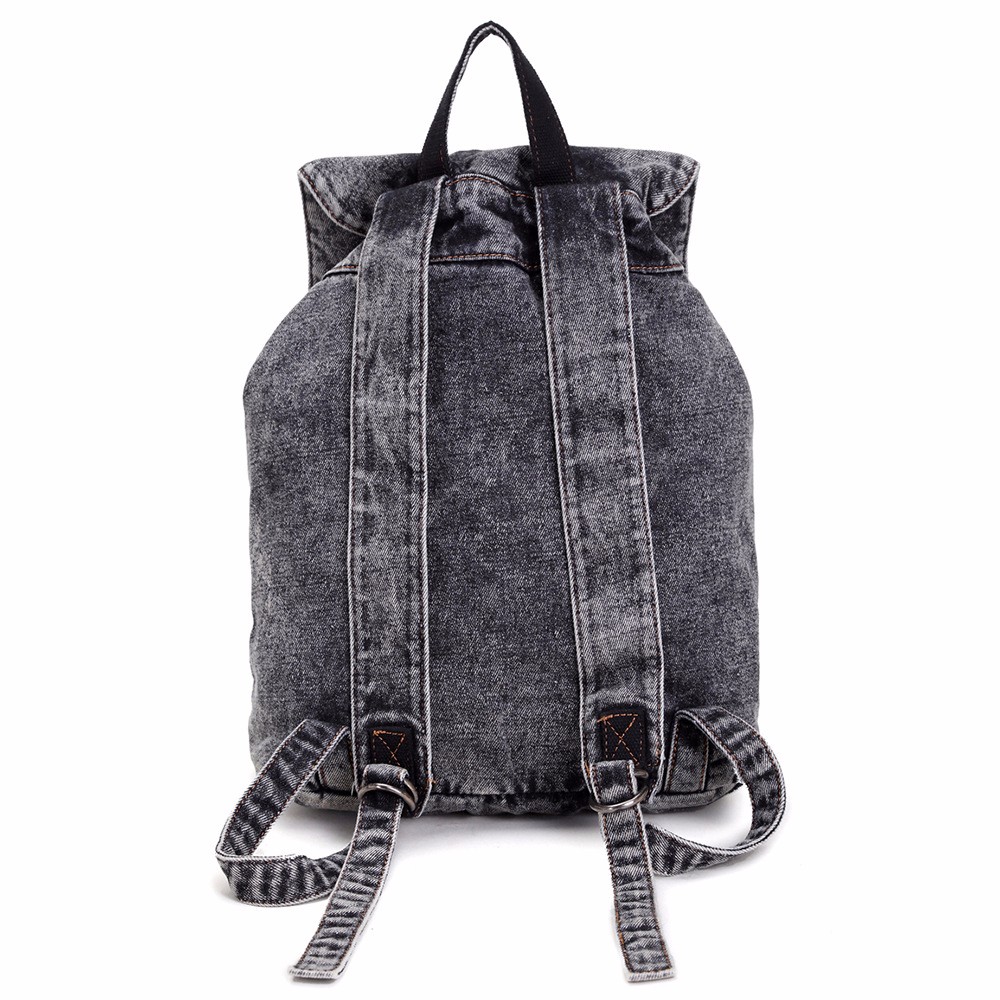  mochila de lona de jean