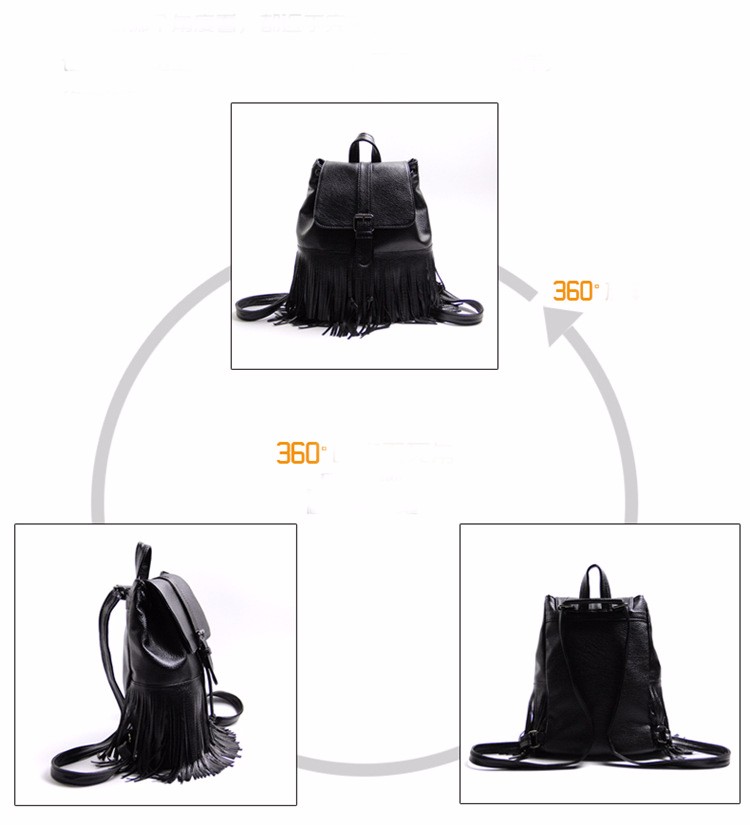 leather backpack