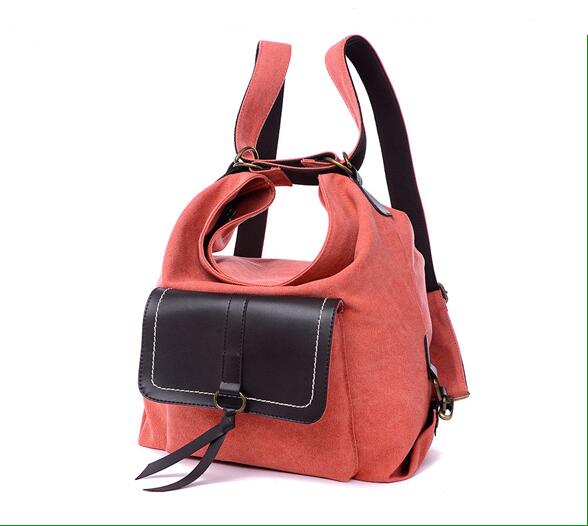 Vintage Canvas Rucksack