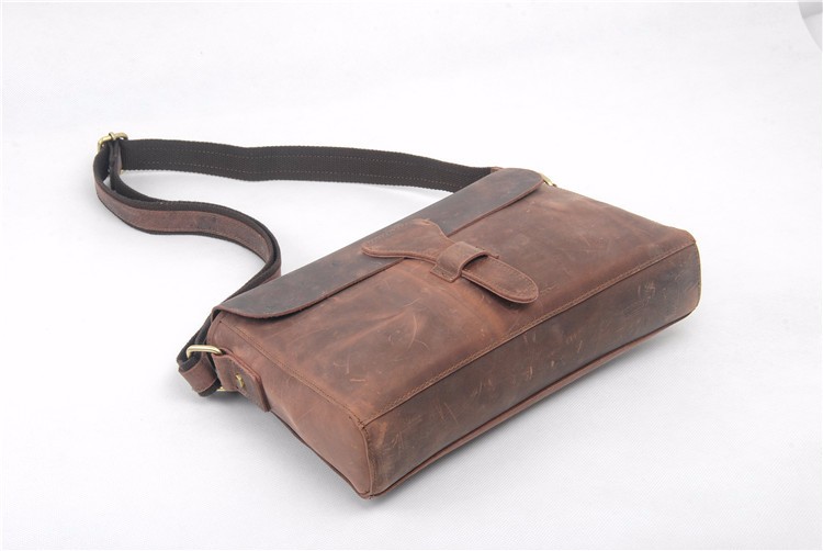 leather messenger bag