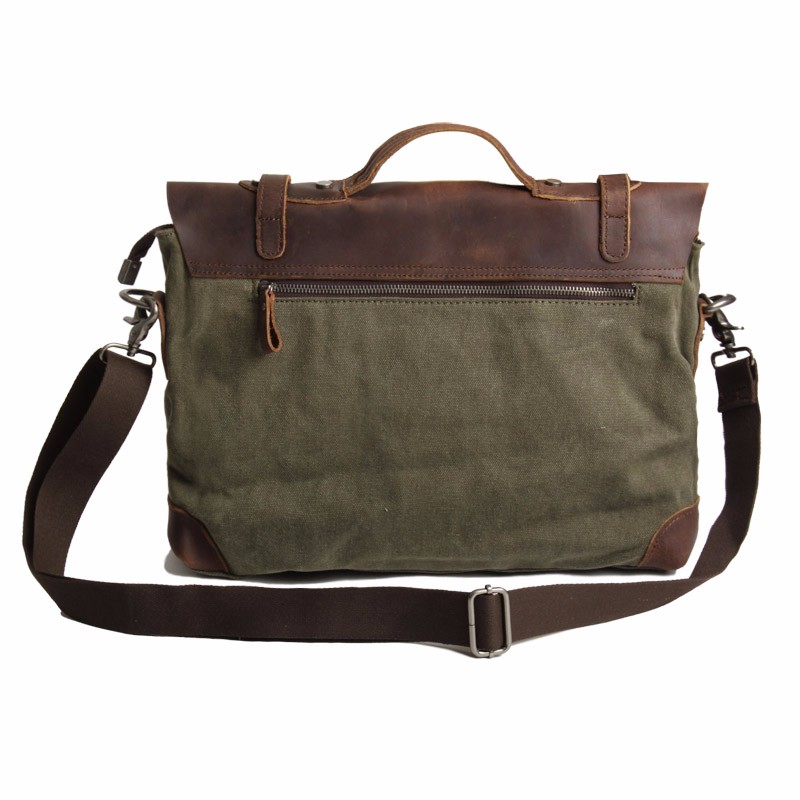  uomo messenger bag di tela 