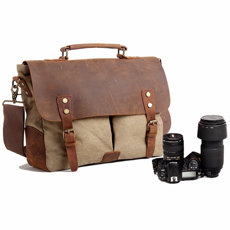 canvas men messenger bag