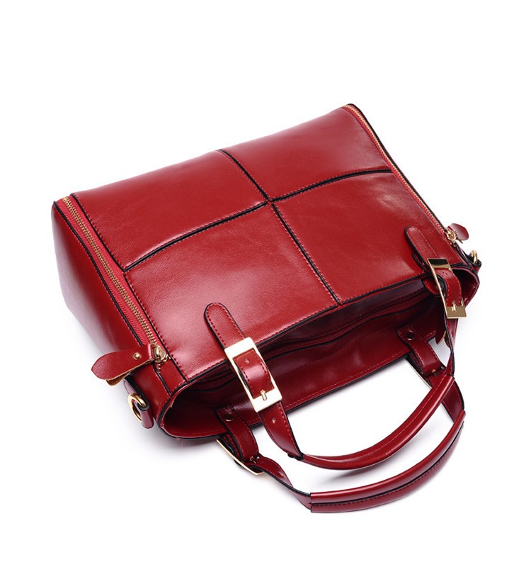 Wine Red Pu handbag 