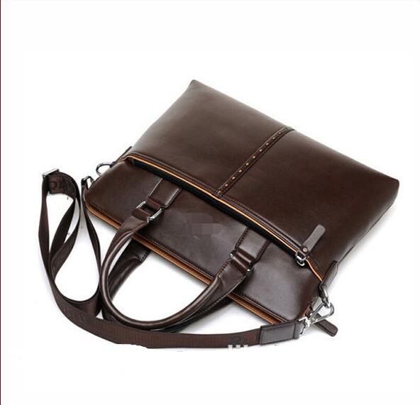 PU leather material briefcase 