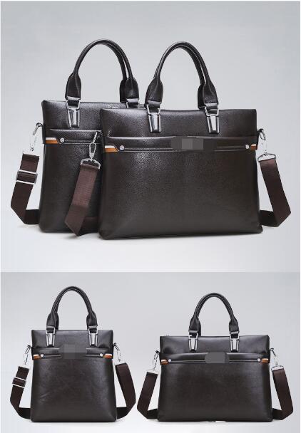 korean style leather briefcase