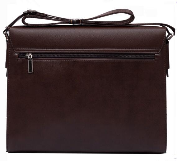 cowhide leather sling crossbody mens briefcase