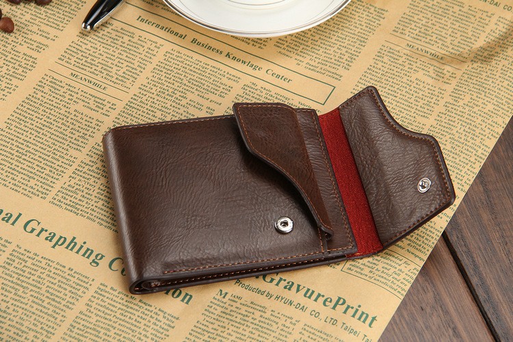 men's pu wallet