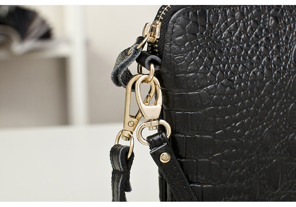  sac de crocodile en cuir 