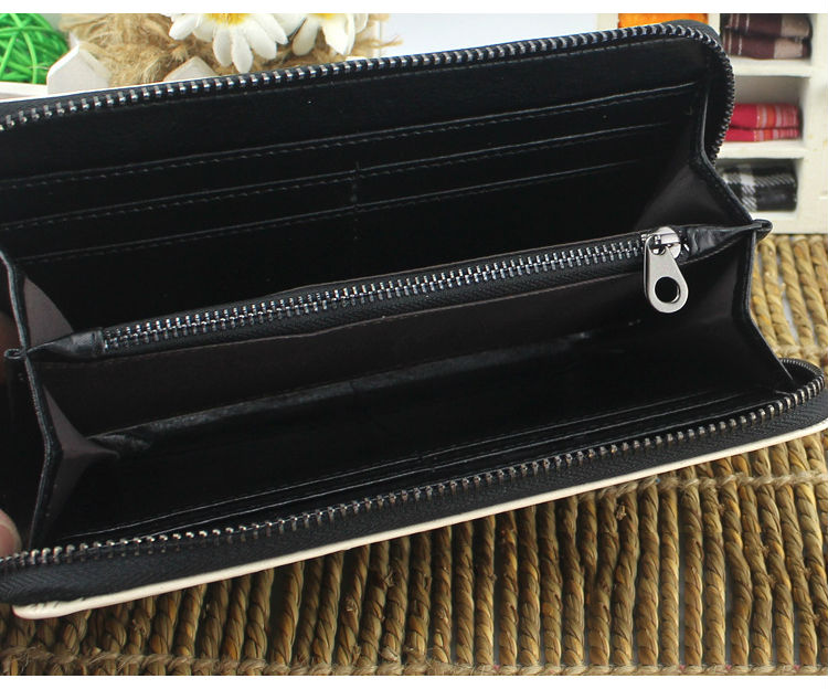 woman thailand leather wallet