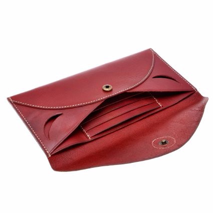  leather wallet clutch