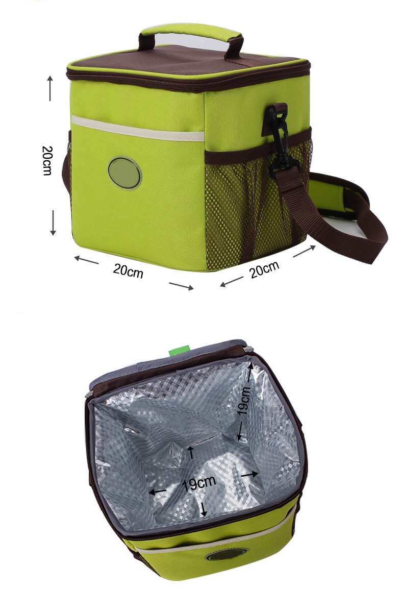 bottle can lunch cooler bag