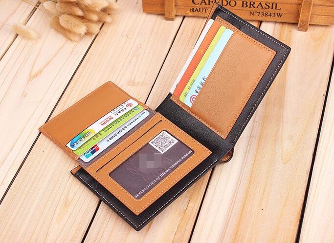 Genuine leather men wallet