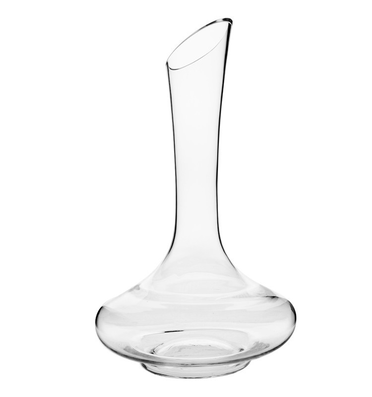  clear glass vase